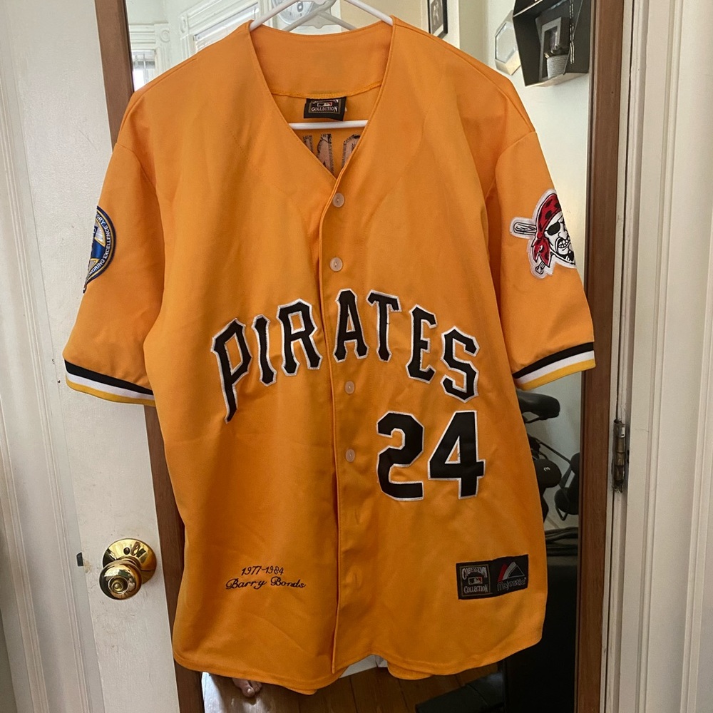 Barry Bonds Pirates Jersey Size XL